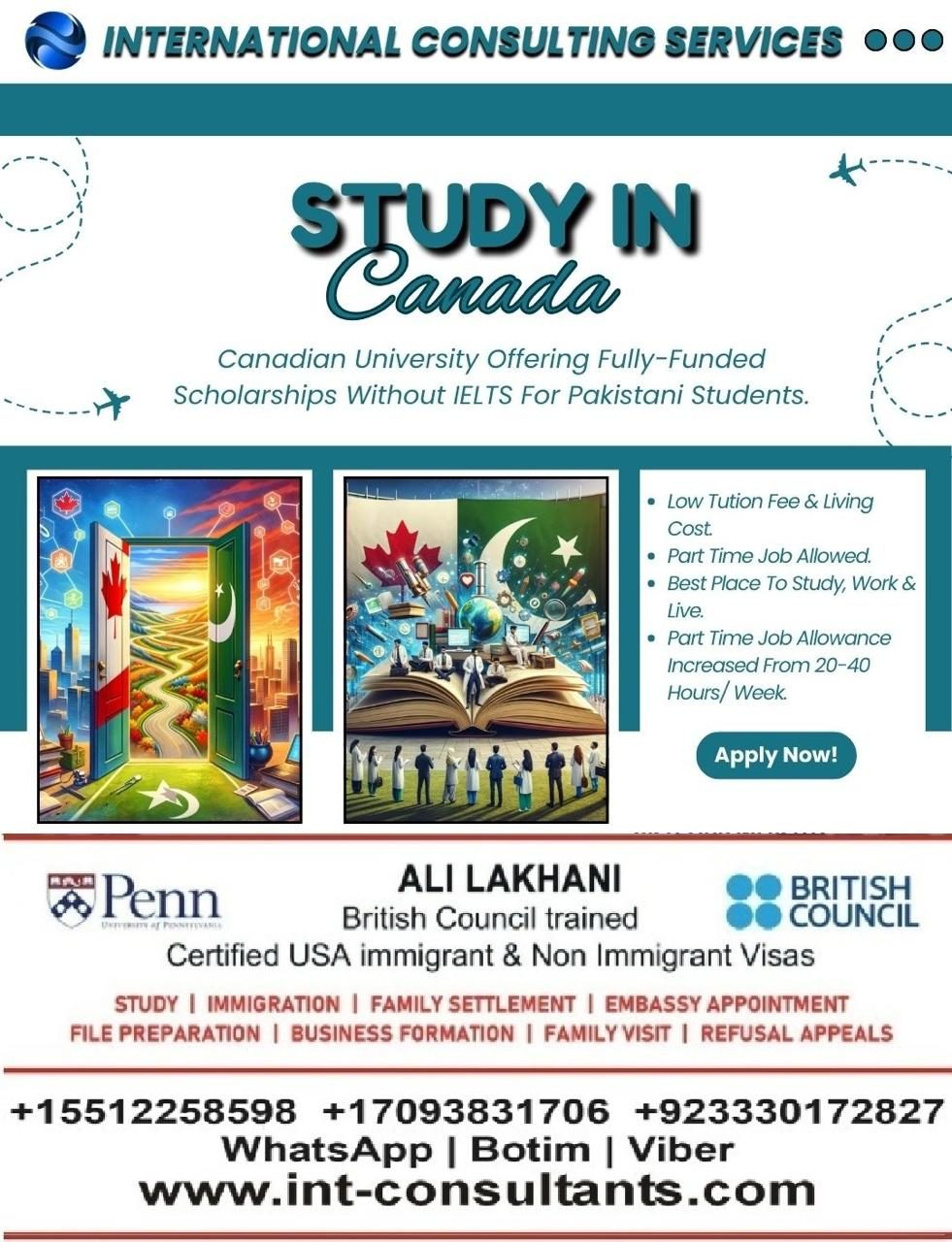 🇨🇦✈️ Canada Visa & Study Services By ICS Global 🍁